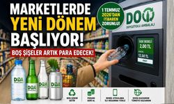 Marketlerde Yeni Dönem Başlıyor: Boş Şişeler Artık Para Edecek!