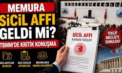 Memura Sicil Affı Geldi mi? TBMM'de Kritik Konuşma