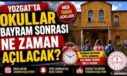 Yozgat’ta Okullar Bayram Sonrası Ne Zaman Açılacak? MEB Kurban Bayramı Tatili Sonrası İlk Ders Tarihini Açıkladı!