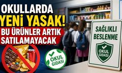 Okullarda Yeni Yasak: Bu Ürünler Artık Satılamayacak