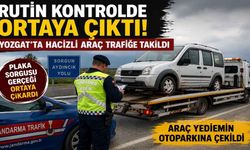 Rutin Kontrolde Ortaya Çıktı! Yozgat’ta Hacizli Araç Trafiğe Takıldı