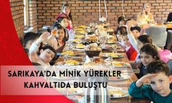 Sarıkaya'da Minik Yürekler Kahvaltıda Buluştu