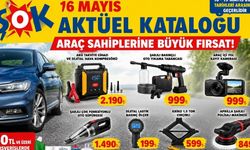 ŞOK 16 Mayıs Aktüel Kataloğu Yayınlandı: Araç Sahiplerine Büyük Fırsat