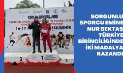 Sorgunlu Sporcu Emine Nur Bektaş Türkiye Birinciliğinde İki Madalya Kazandı