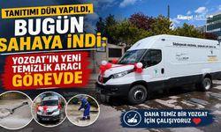 Tanıtımı Dün Yapıldı, Bugün Sahaya İndi: Yozgat'ın Yeni Temizlik Aracı Görevde