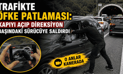 Trafikte Öfke Patlaması: Kapıyı Açıp Direksiyon Başındaki Sürücüye Saldırdı