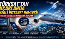 TÜRKSAT’tan uçaklarda yerli internet hamlesi