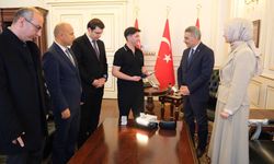 Vali Özkan’dan Dünya Yolcusu Öğrenciyi Ağırladı
