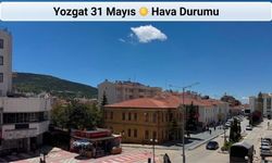 Yozgat 31 Mayıs Hava Durumu