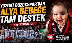 Yozgat Bozokspor'dan Alya Bebeğe Tam Destek