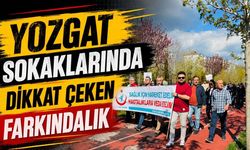 Yozgat Sokaklarında Dikkat Çeken Farkındalık