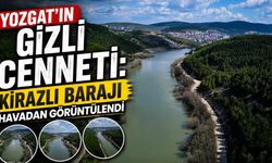 Yozgat'ın Gizli Cenneti: Kirazlı Barajı Havadan Görüntülendi