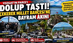 Yozgat'ın Paris'i Dolup Taştı! Çekerek Millet Bahçesi'ne Bayram Akını