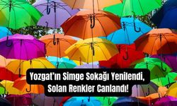 Yozgat’ın Simge Sokağı Yenilendi, Solan Renkler Canlandı!