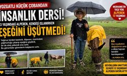 Yozgatlı Küçük Çobandan İnsanlık Dersi