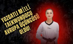 Yozgatlı Milli Taekwondocu Avrupa Üçüncüsü Oldu!