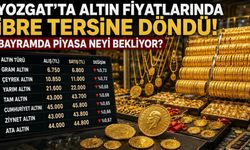 Yozgat'ta Altın Fiyatlarında İbre Tersine Döndü! Bayramda Piyasa Neyi Bekliyor?