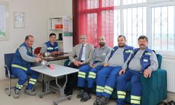 Yozgat'ta Başkan İşçileri Yalnız Bırakmadı