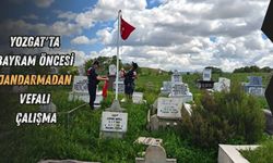Yozgat'ta Bayram Öncesi Jandarmadan Vefalı Çalışma