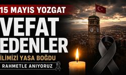 Yozgat'ta Bugün Vefat Edenler