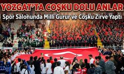 Yozgatta salonunda coşku dolu anlar