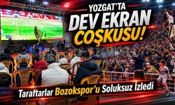 Yozgat'ta Dev Ekran Coşkusu: Taraftarlar Bozokspor'u Soluksuz İzledi
