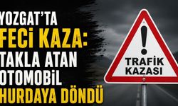 Yozgat'ta Feci Kaza: Takla Atan Otomobil Hurdaya Döndü