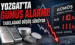 Yozgat’ta Gümüş Alarmı! Tabeladaki Düşüş Sürüyor