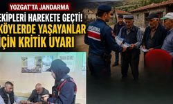 Yozgat’ta Jandarma Ekipleri Harekete Geçti! Köylerde Yaşayanlar İçin Kritik Uyarı