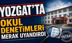 Yozgat'ta Okul Denetimleri Merak Uyandırdı