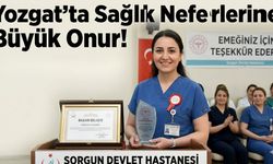 Yozgat'ta Sağlık Neferlerine Büyük Onur!