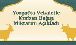Yozgat'ta Vekaletle Kurban Bağışı Miktarı Açıklandı