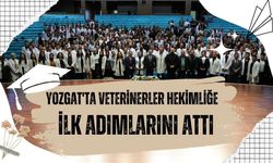 Yozgat'ta Veterinerler Hekimliğe İlk Adımlarını Attı