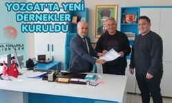 Yozgat'ta Yeni Dernekler Kuruldu