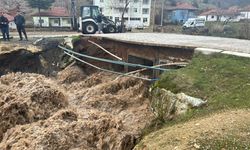 Yozgat'ta Yıkılan Köprü İçin Çalışmalar Başlatıldı