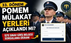 33. Dönem POMEM Mülakat Yerleri Açıklandı mı? İşte Sınav Giriş Belgesi Sorgulama Ekranı