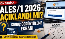 ALES/1 2026 Açıklandı mı? ALES/1 2026 Sonuç Görüntüleme Ekranı