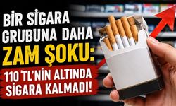 Bir Sigara Grubuna Daha Zam Şoku: 110 TL'nin Altında Sigara Kalmadı!