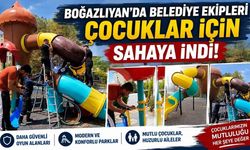 Boğazlıyan’da Belediye Ekipleri Çocuklar için Sahaya İndi!