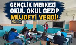 Gençlik Merkezi Okul Okul Gezip Müjdeyi Verdi