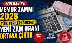 Memur Zammı 2026 Son Dakika: TÜİK Verileri Öncesi Yeni Zam Oranı Ortaya Çıktı