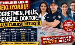 Öğretmen, Polis, Hemşire, Doktor... Milyonlar Bu Rakamı Bekliyordu!