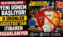 Restoranlarda Yeni Dönem Başlıyor! O Ürünler Ağustos Ayından İtibaren Yasaklanıyor