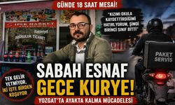 Sabah Esnaf Gece Kurye! Yozgat'ta Ayakta Kalma Mücadelesi