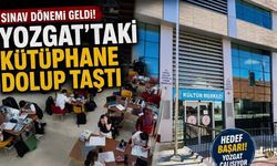 Sınav Dönemi Geldi! Yozgat'taki Kütüphane Dolup Taştı