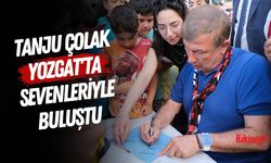 Tanju Çolak Yozgat'ta Sevenleriyle Buluştu