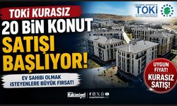 TOKİ Kurasız 20 Bin Konut Satışı Başlıyor! Başvuru Şartları Nedir?