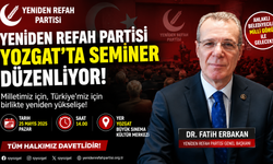 Yeniden Refah Partisi Yozgat'ta Seminer Düzenliyor