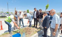 Yerköy Devlet Hastanesi'ne Belediyeden Çevre Desteği