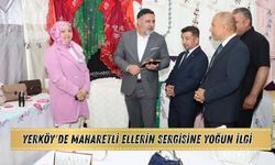 Yerköy'de Maharetli Ellerin Sergisine Yoğun İlgi